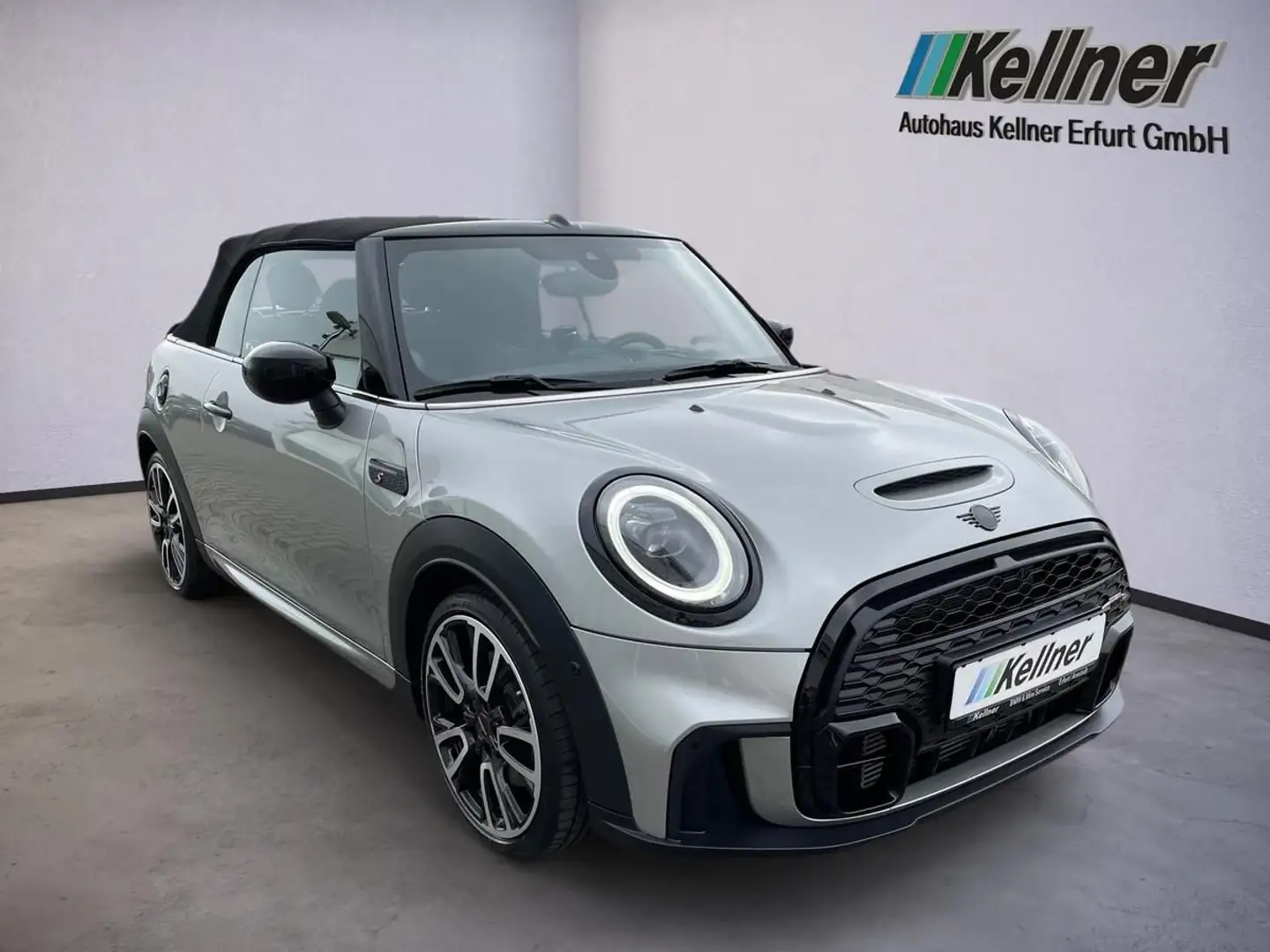 MINI Cooper S Cabrio Aut.+JCW+HeadUp+harman/kardon+Kl Silber - 2