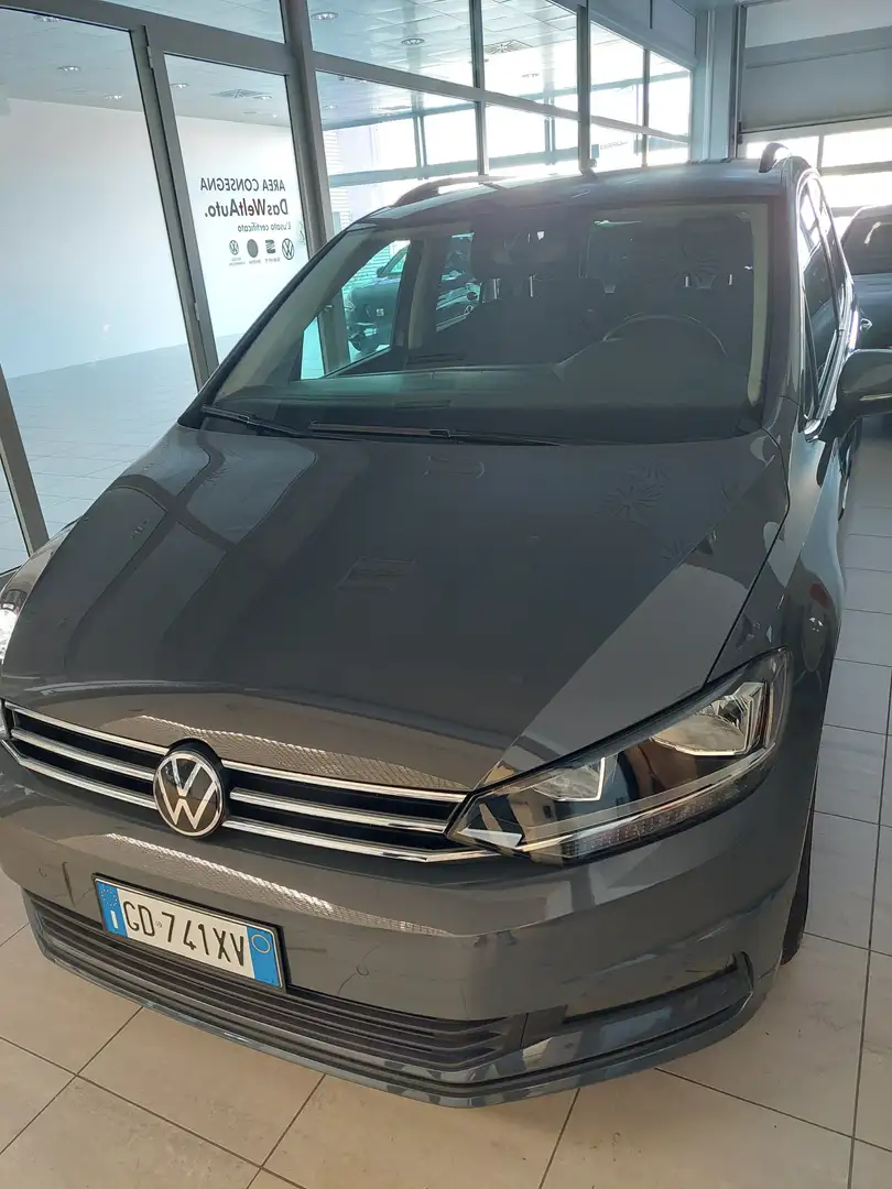 Volkswagen Touran Touran III 2021 2.0 tdi Business dsg Grigio - 1