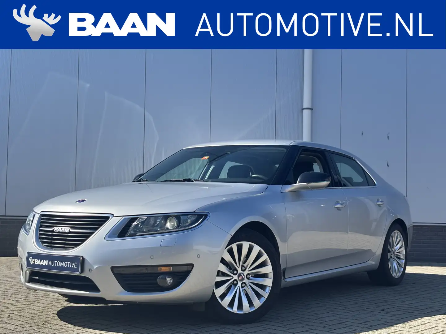 Saab 9-5 2.0 TiD Vector | Volledig onderhouden | Grijs - 1