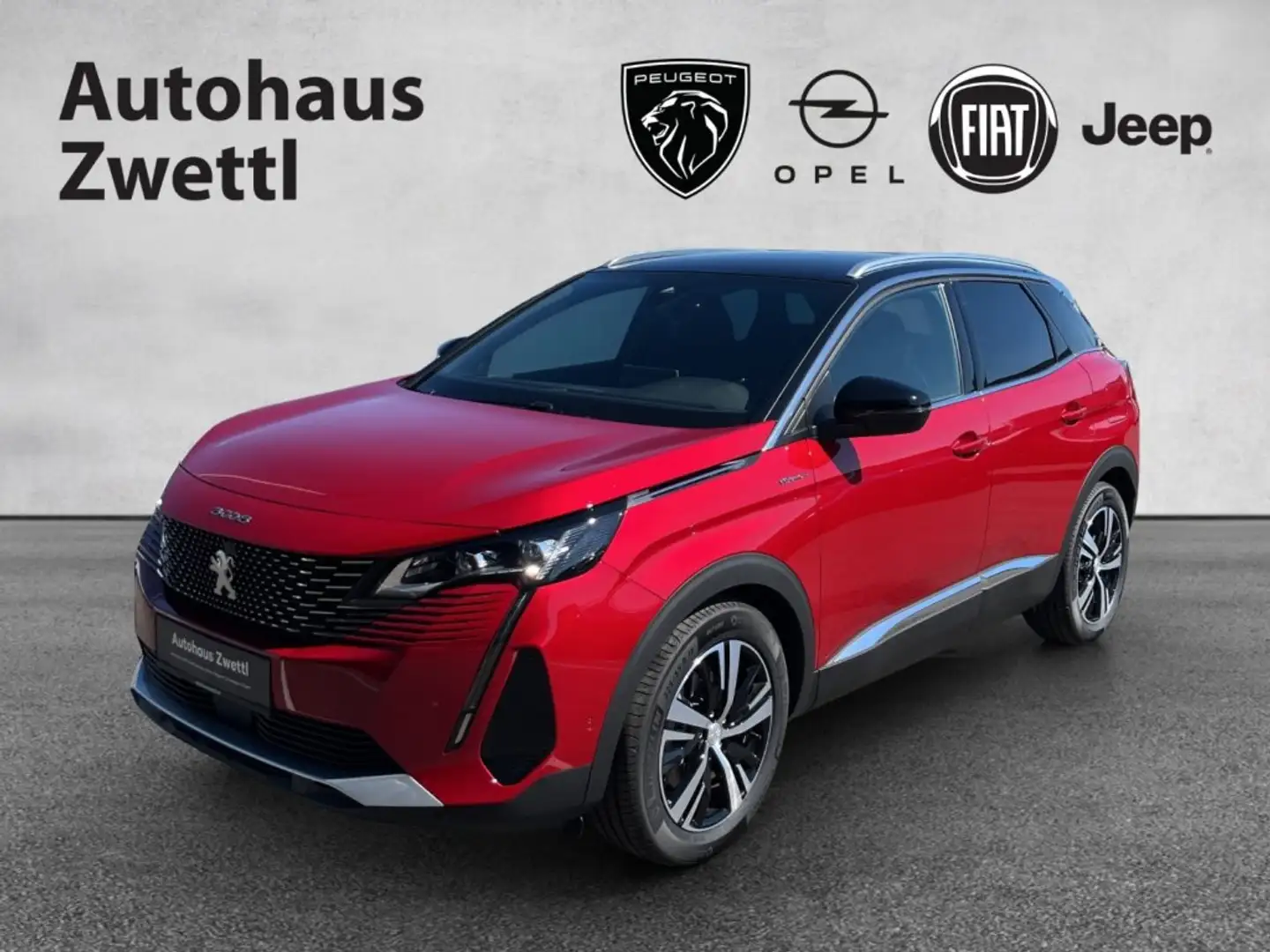 Peugeot 3008 GT PHEV 300 e-EAT8 ALLRAD Rot - 1