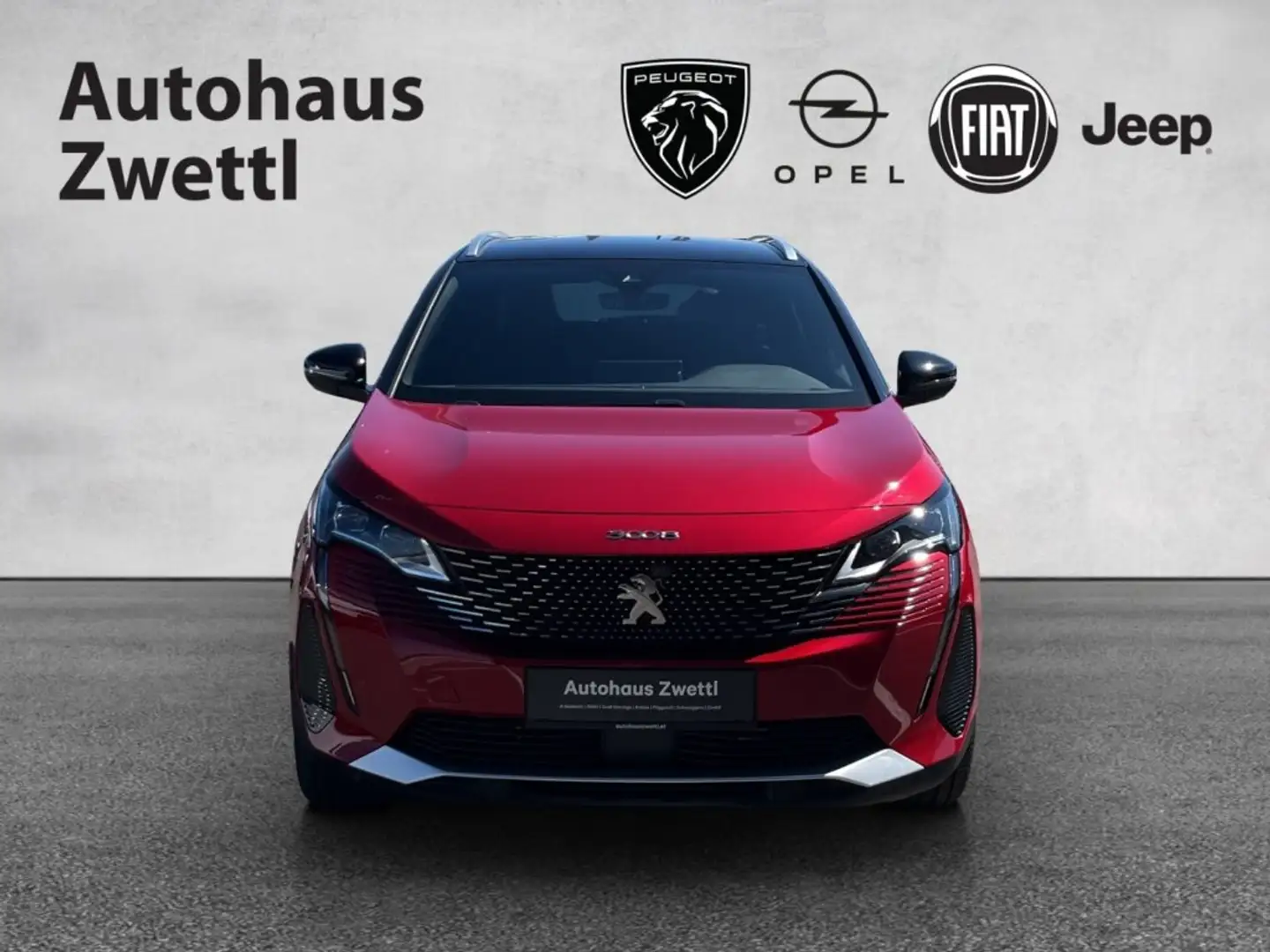 Peugeot 3008 GT PHEV 300 e-EAT8 ALLRAD Rot - 2