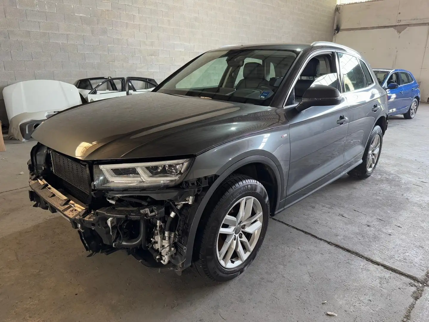 Audi Q5 55 2.0 tfsi e quattro 367cv s-tronic INCIDENTATA Nero - 1