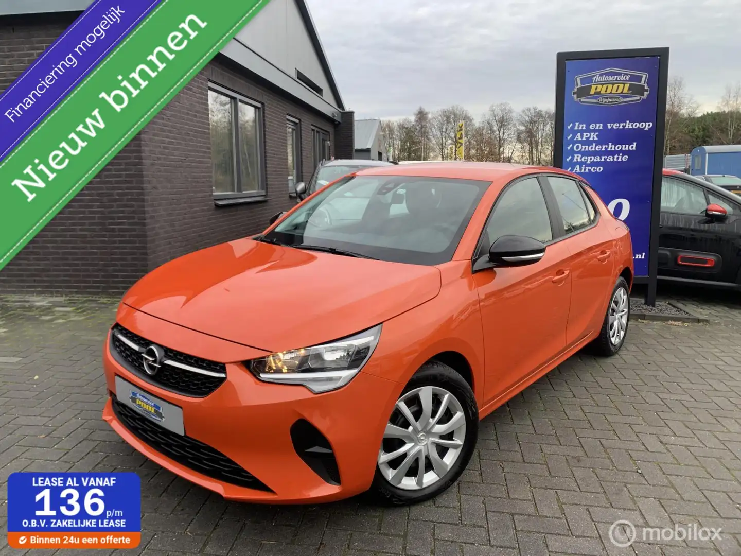 Opel Corsa 1.2 Edition |5DRS|CARPLAY|ANDROID|CRUISE|AIRCO Arancione - 1