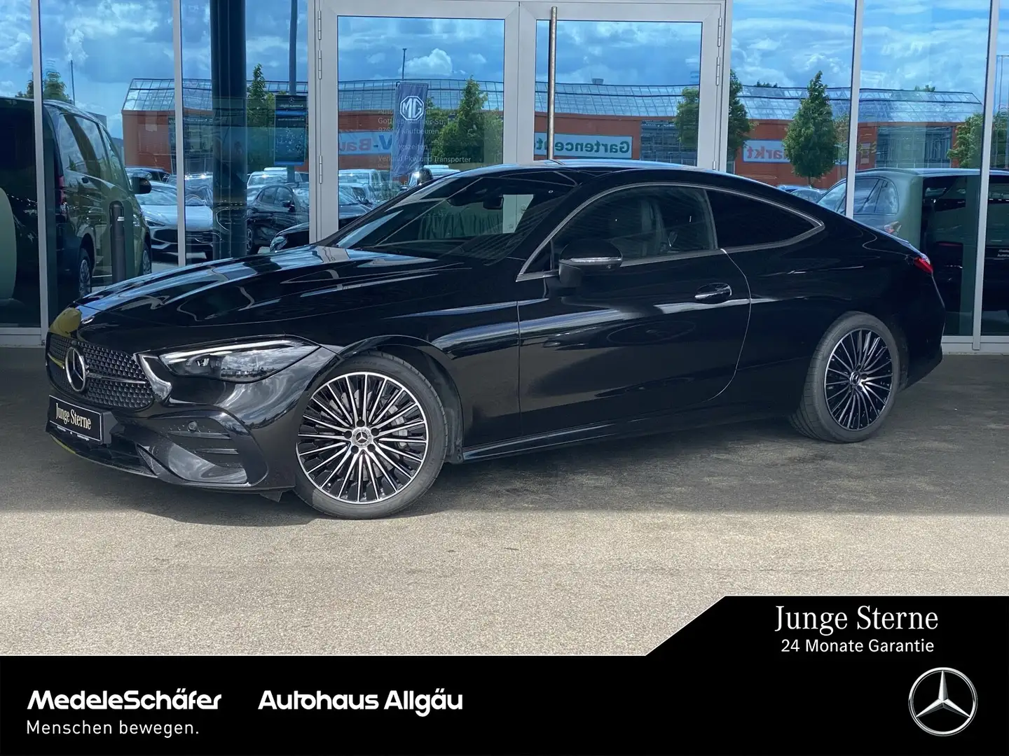 Mercedes-Benz CLE 450 CLE 450 4M Coupe Premium+ Fahr-Assi Pano Memory Schwarz - 1