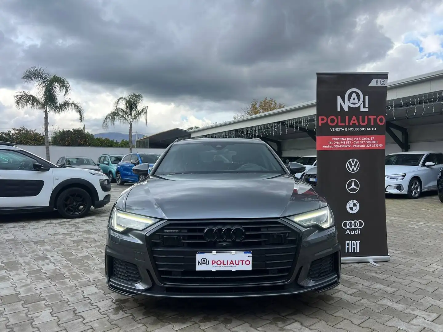 Audi A6 A6 Avant 40 tdi Business Design quattro s-tronic Grigio - 2