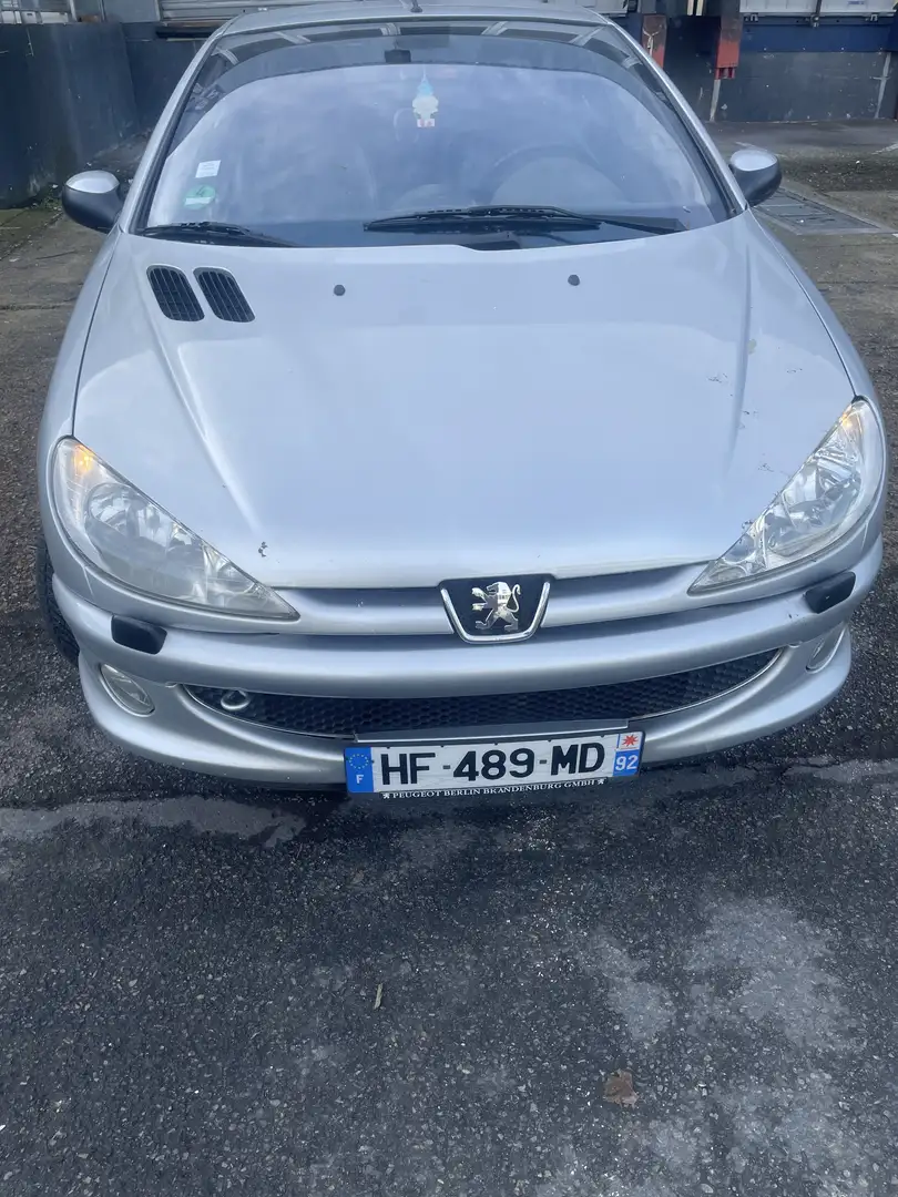 Peugeot 206 206 CC 1.6i 16V Sport A Gris - 2
