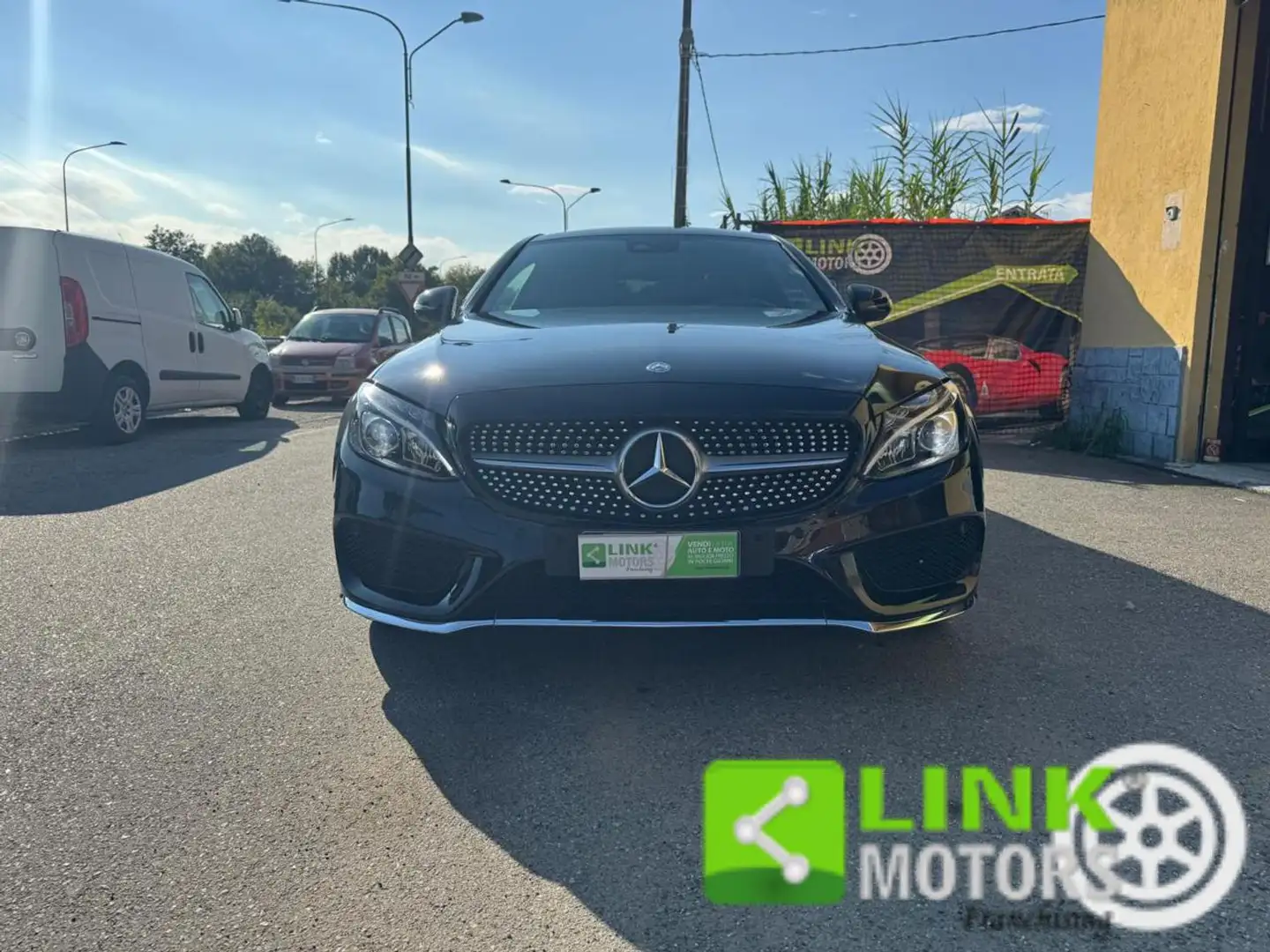 Mercedes-Benz C 250 d 4Matic Auto Coupé Premium Plus TETTO APRIBILE Zwart - 2