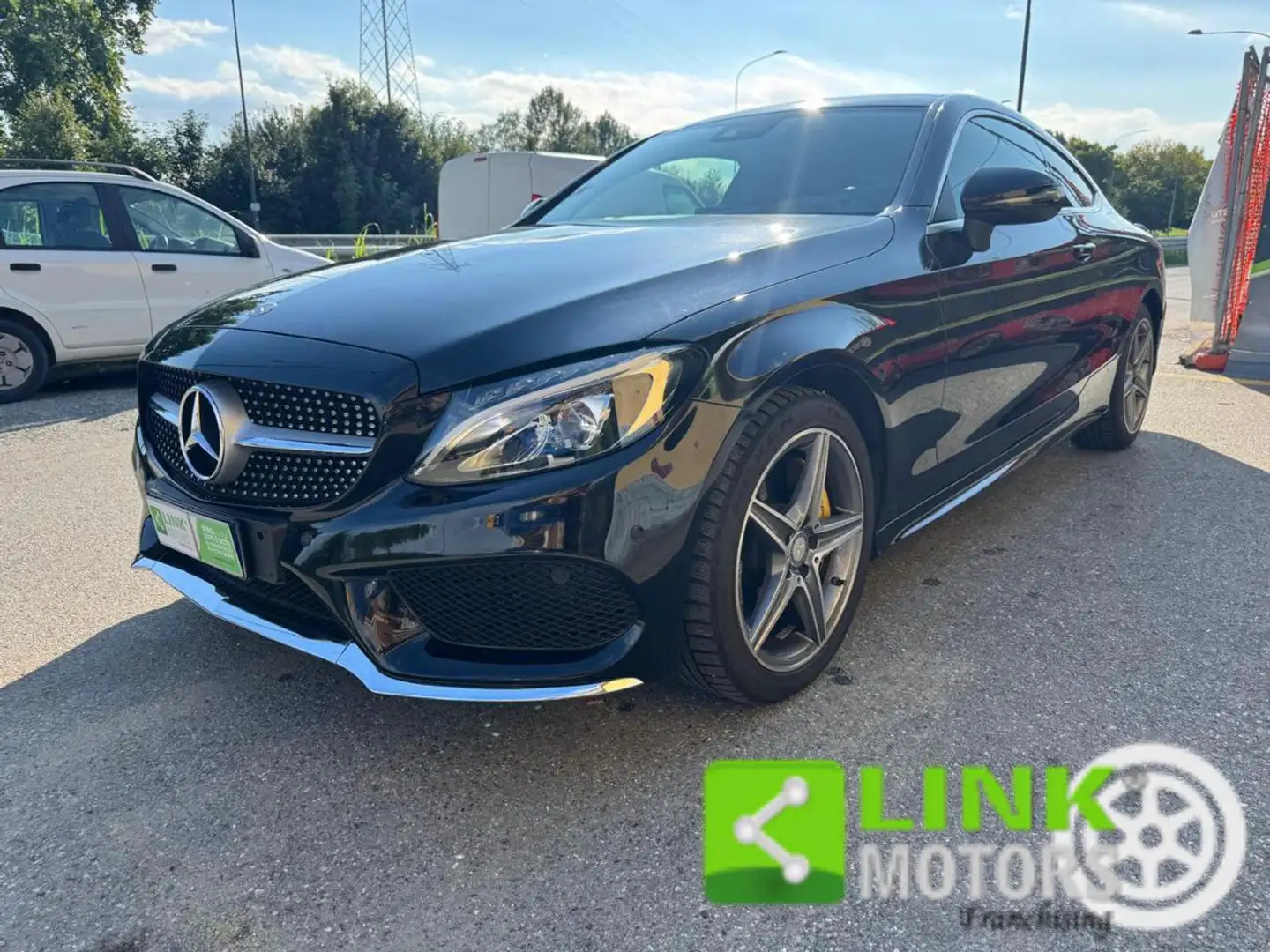 Mercedes-Benz C 250 d 4Matic Auto Coupé Premium Plus TETTO APRIBILE Zwart - 1