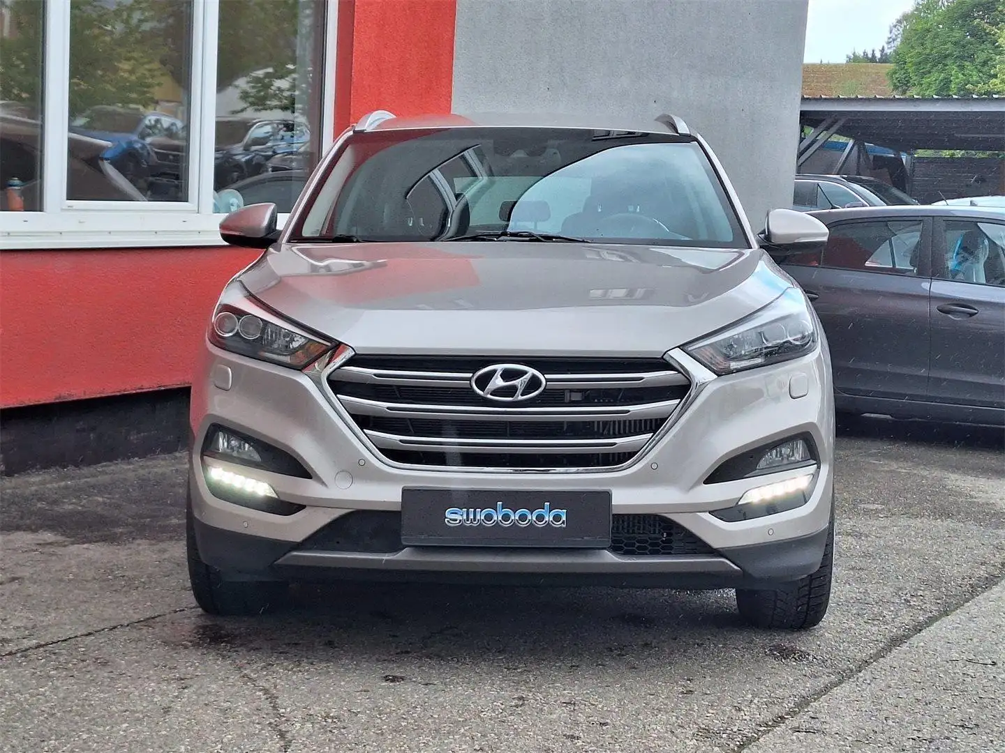 Hyundai TUCSON Tucson 2,0 CRDI 4WD Style *AHK* Weiß - 2