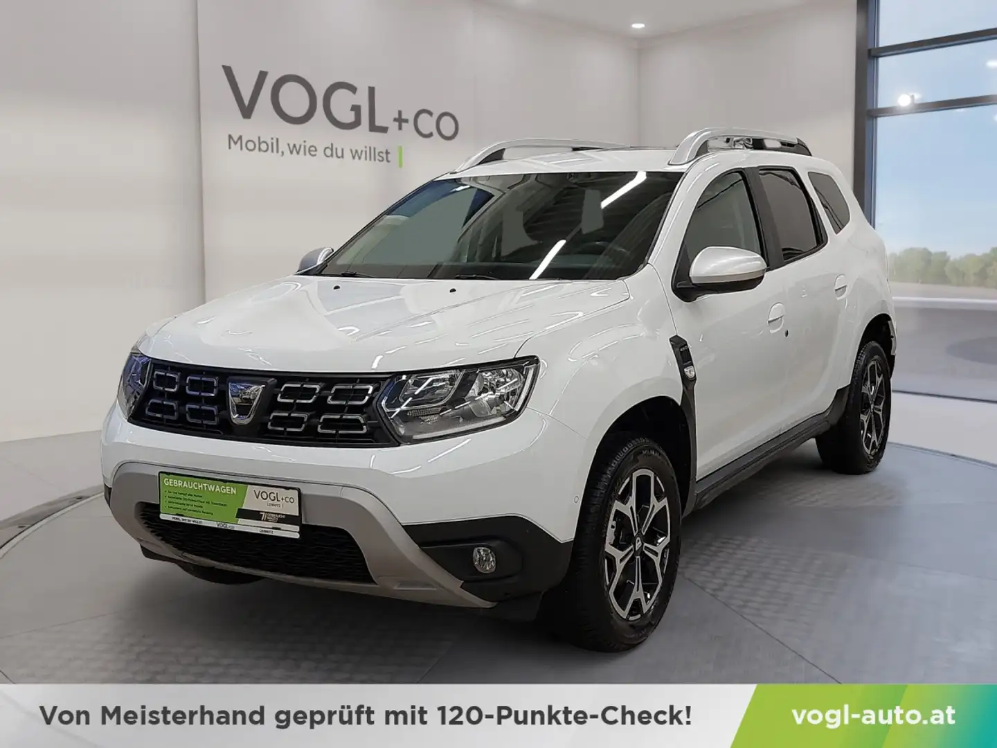 Dacia Duster Prestige Blue dCi 115 4WD Weiß - 1