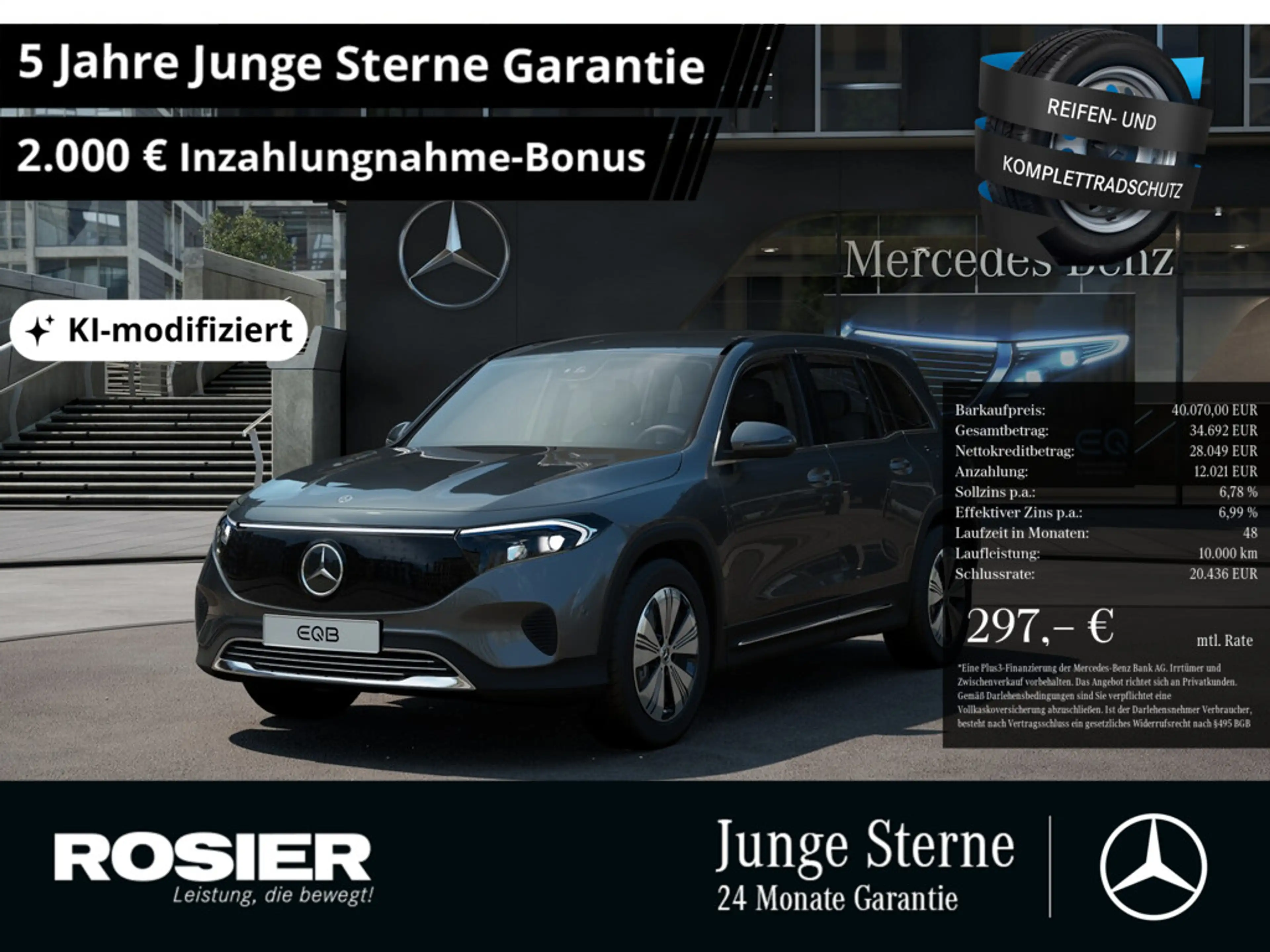 Mercedes-Benz EQB 250 + Progressive Advanced LED NAVI KAMERA