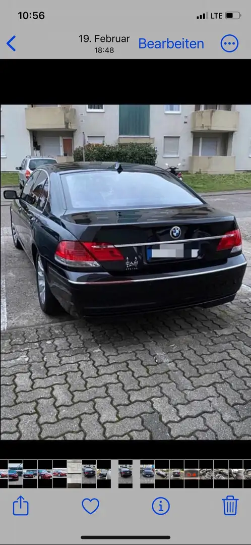 BMW 760 760i Černá - 2