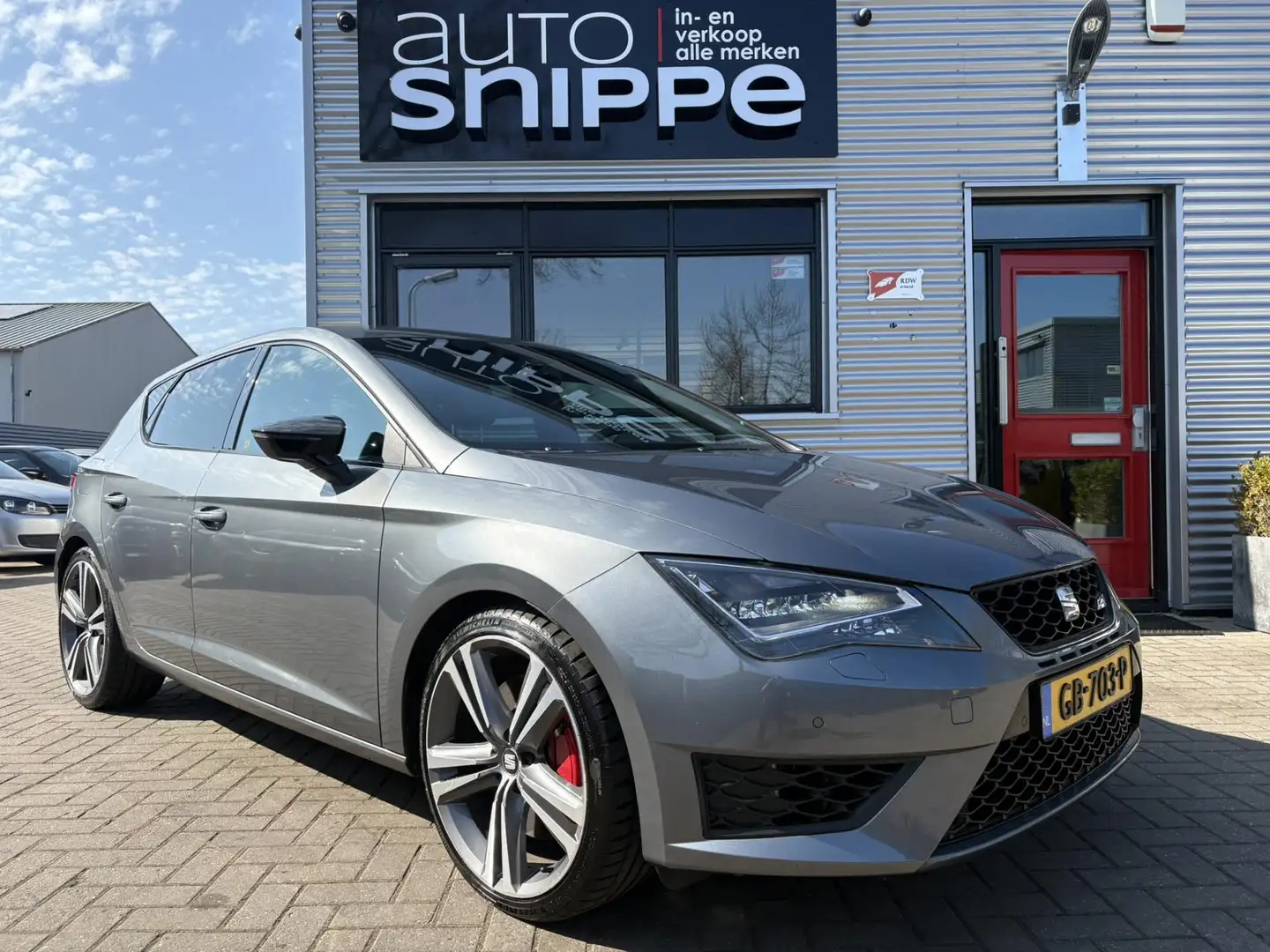 SEAT Leon 2.0 TSI Cupra 280 -ORIGINEEL NEDERLANDS!-LIEFHEBBE Grijs - 2