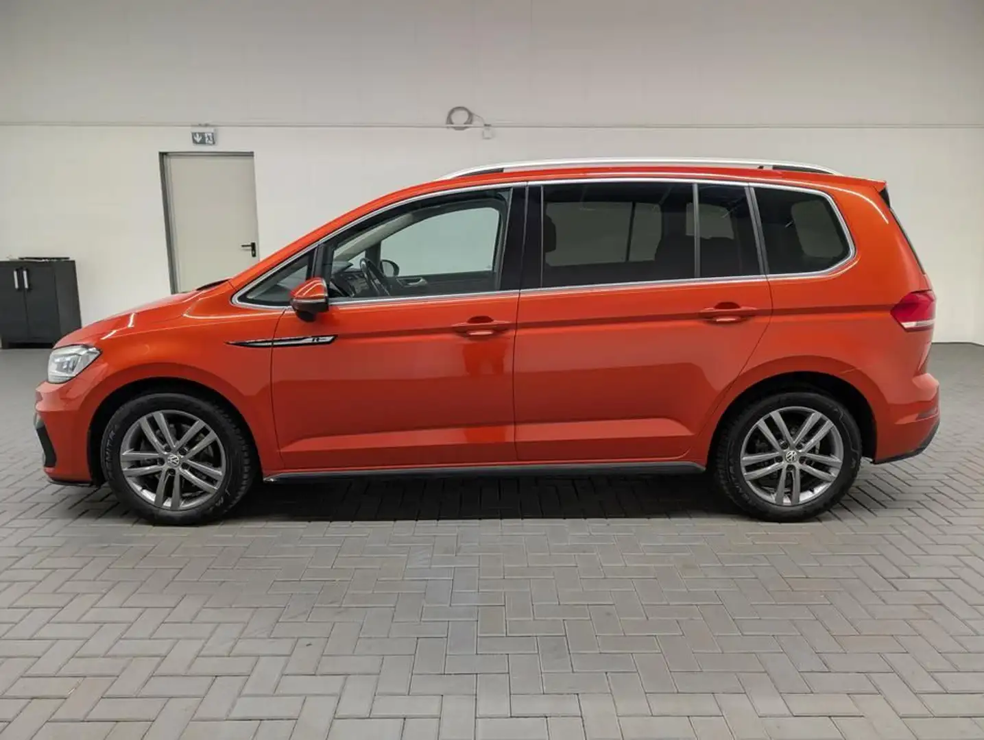 Volkswagen Touran Highline R-Line 7-Sitze/LED/Navi/SHZ/el.H Orange - 2