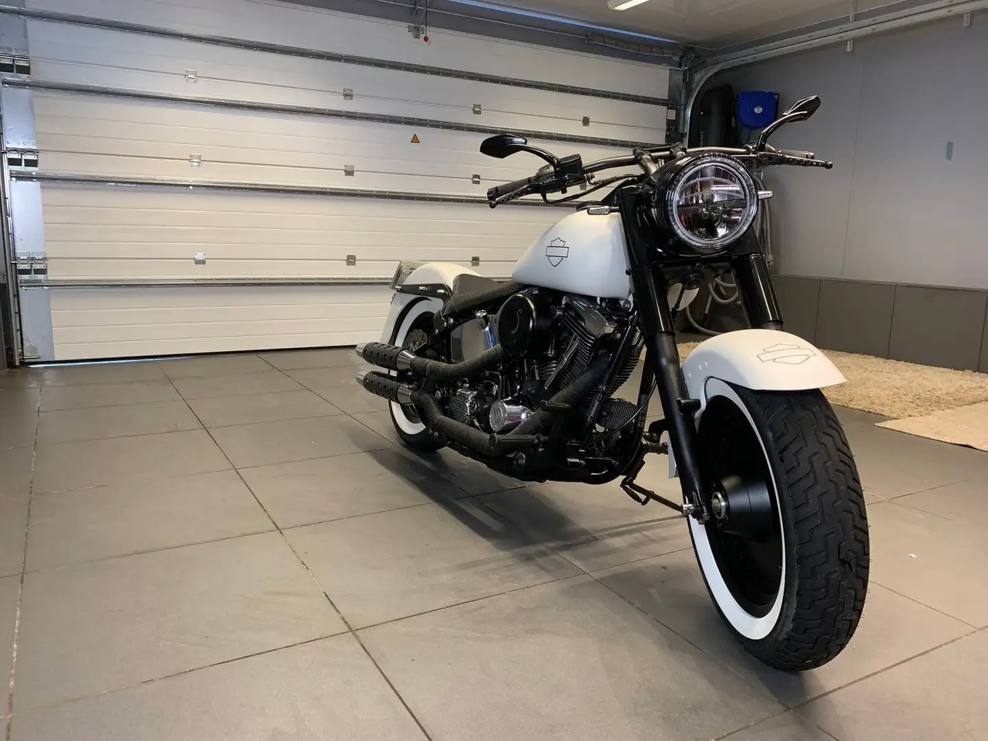 Harley-Davidson Fat Boy Weiß - 2
