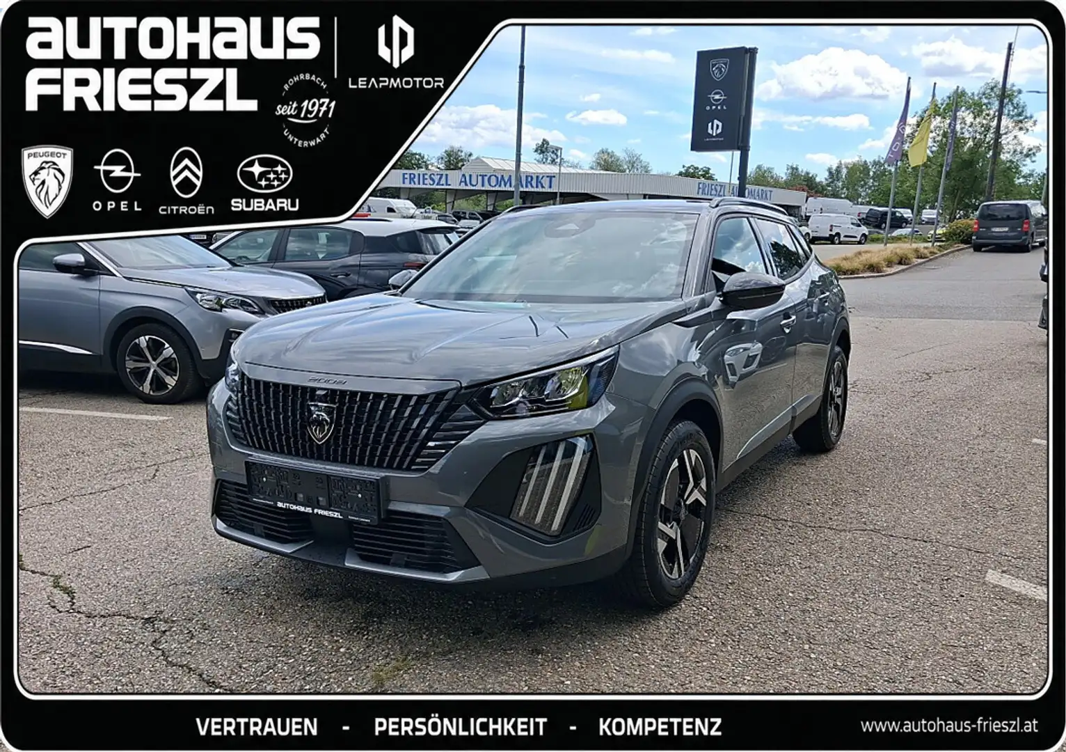 Peugeot 2008 PureTech 110 S&S Allure 6-Gang-Manuell Grau - 1