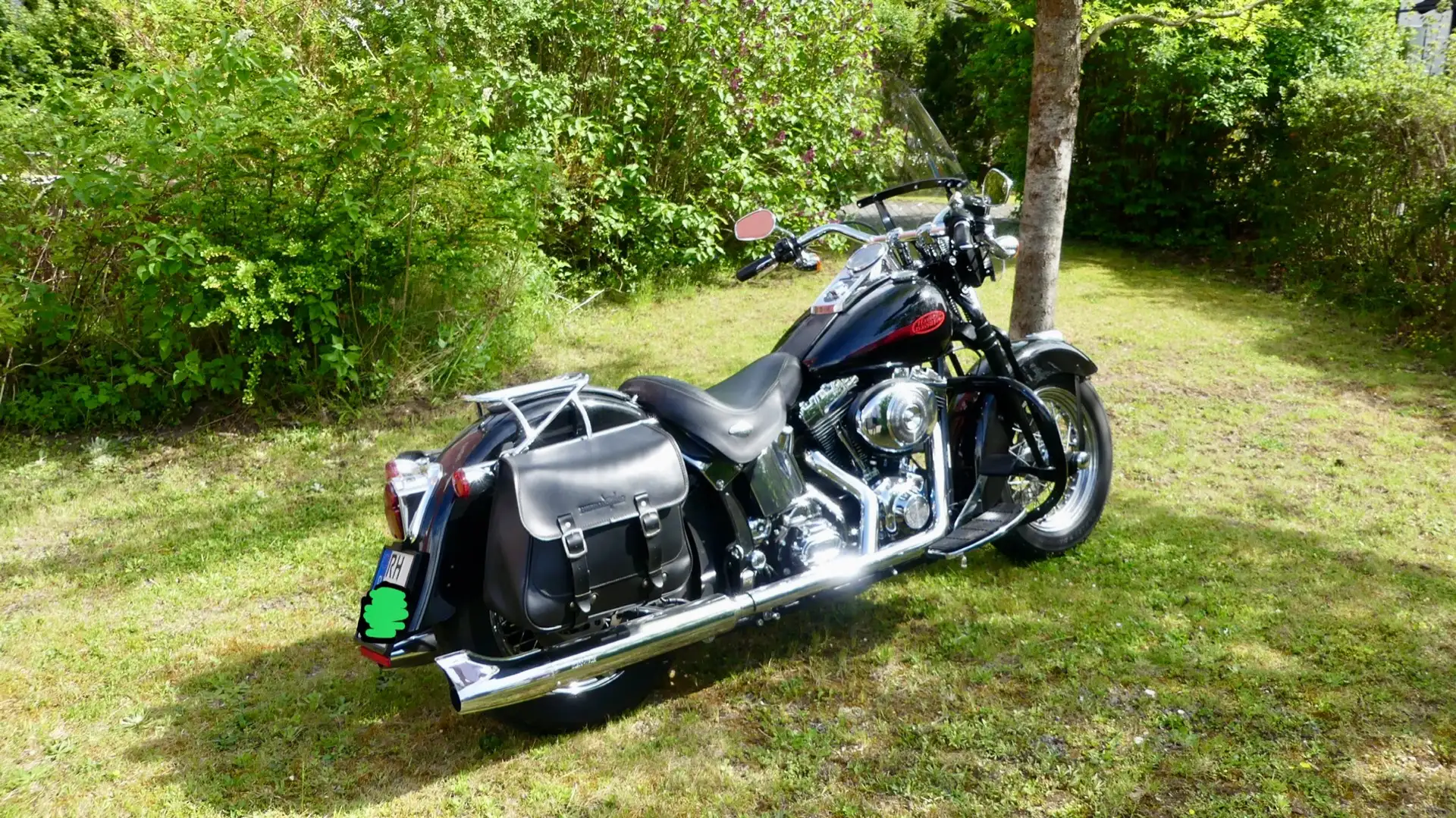 Harley-Davidson Heritage Springer FLSTSCI Classic Чорний - 2