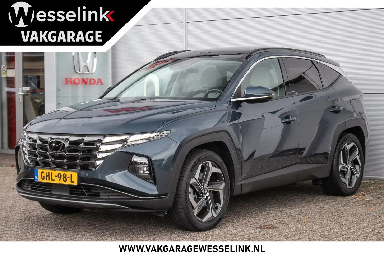 Hyundai TUCSON 1.6 T-GDI PHEV Premium Sky 4WD - Leder | Carplay | Azul - 1