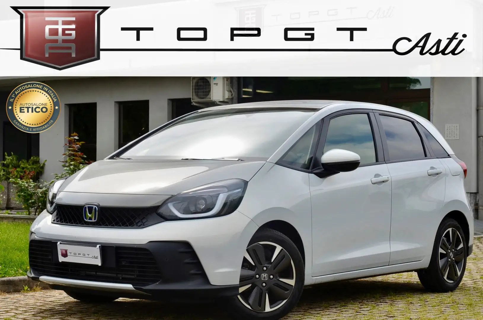 Honda Jazz 1.5 hev Advance ecvt 107cv GARANZIA UFF, PERMUTE Gris - 1