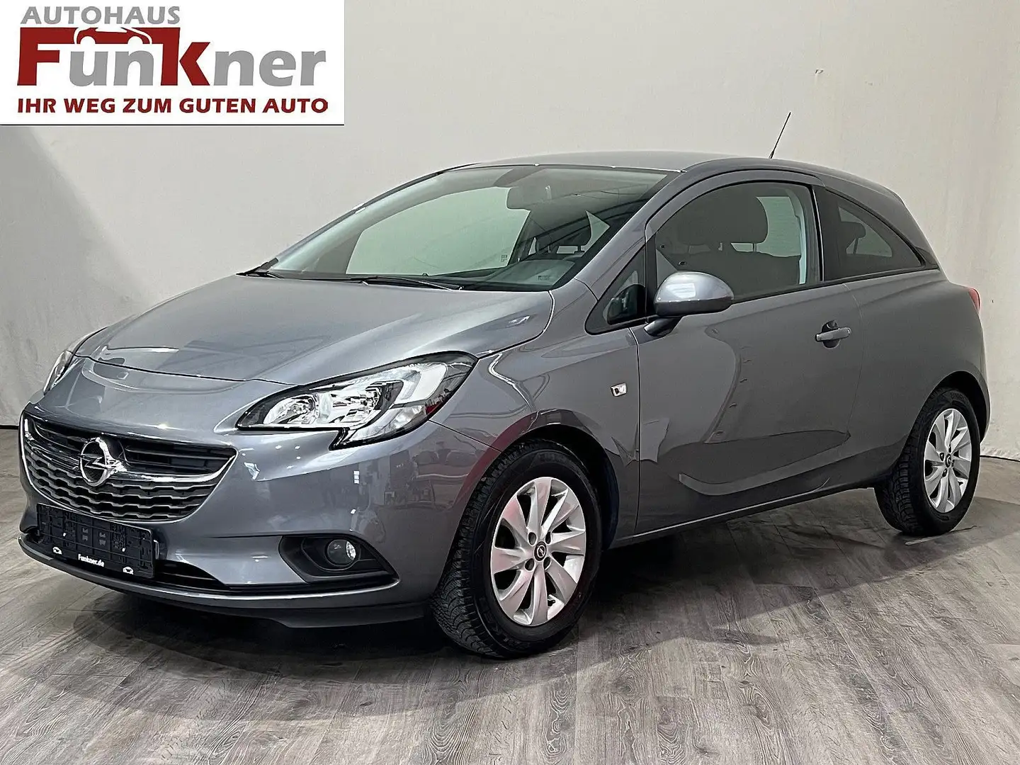 Opel Corsa E Edition PDC KLIMA SITZHEIZUNG 1-HAND Grau - 1