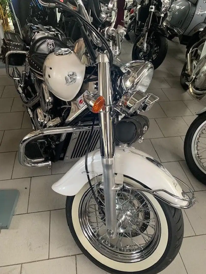 Kawasaki VN 1500 Classic Blanco - 2