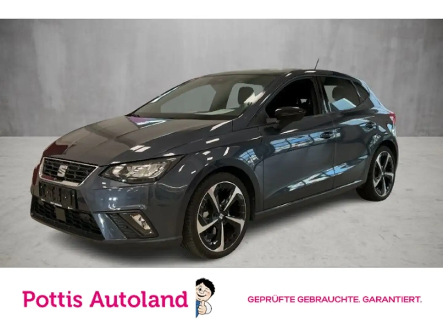 SEAT Ibiza 1.0 TSI DSG FR PDC KAMERA LED ACC Grau - 1