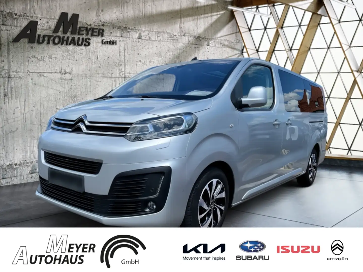 Citroen Spacetourer Shine XL 2.0 BlueHDi 180+Spurassistent+Einparkhilf Silber - 2
