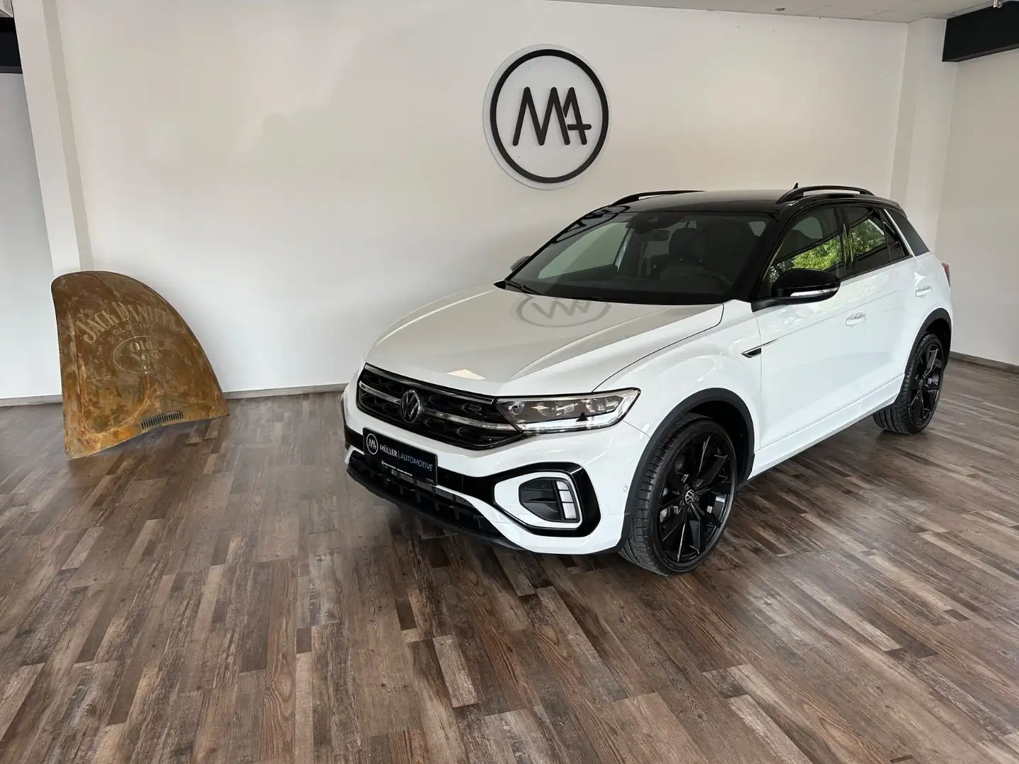 Volkswagen T-Roc 1.5 TSI OPF DSG R-Line Black Style Paket Weiß - 1
