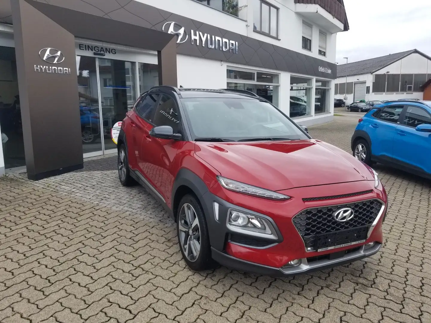 Hyundai KONA 1.0 T-GDi Style 2WD Rot - 1