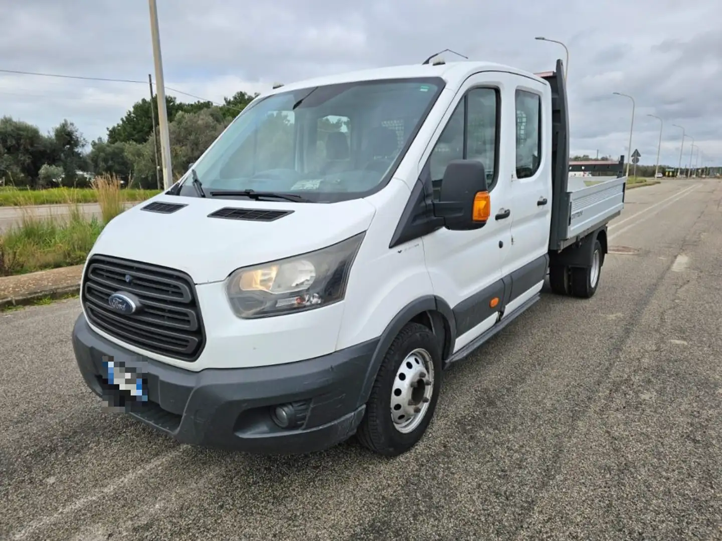 Ford Transit 350 2.0TDCi 130CV L3 RWD Cab.Entry DOPPIA CABINA Bianco - 1