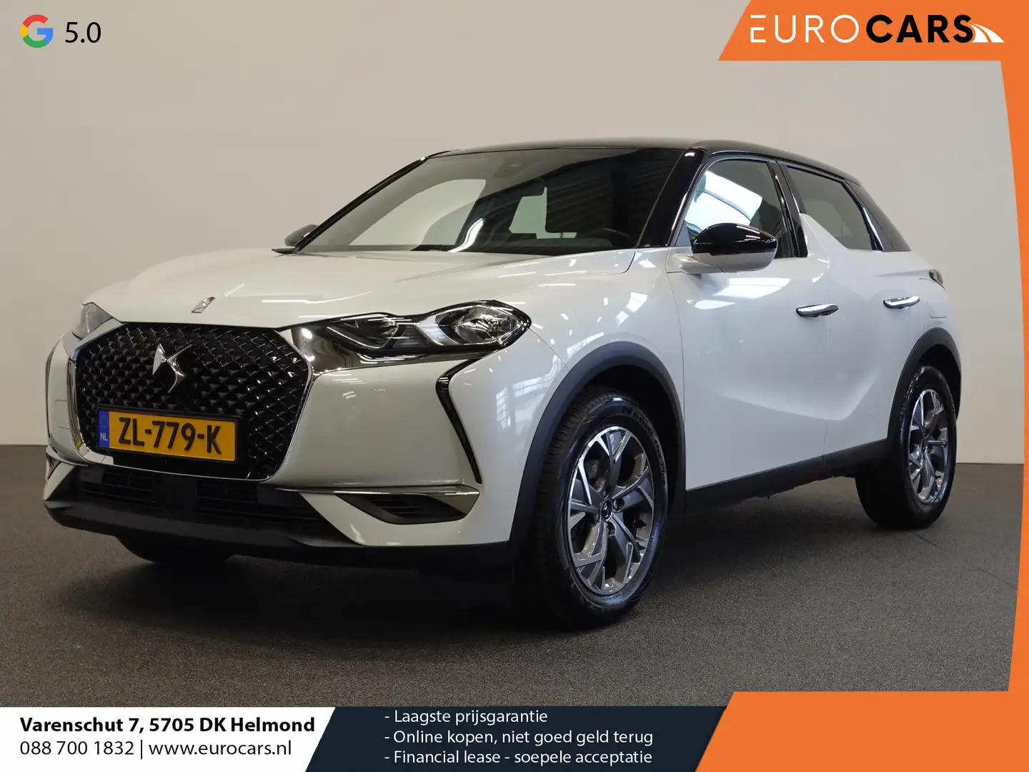 DS Automobiles DS 3 Crossback 1.2 PureTech Business | Navigatie | Apple Carplay/ Wit - 1