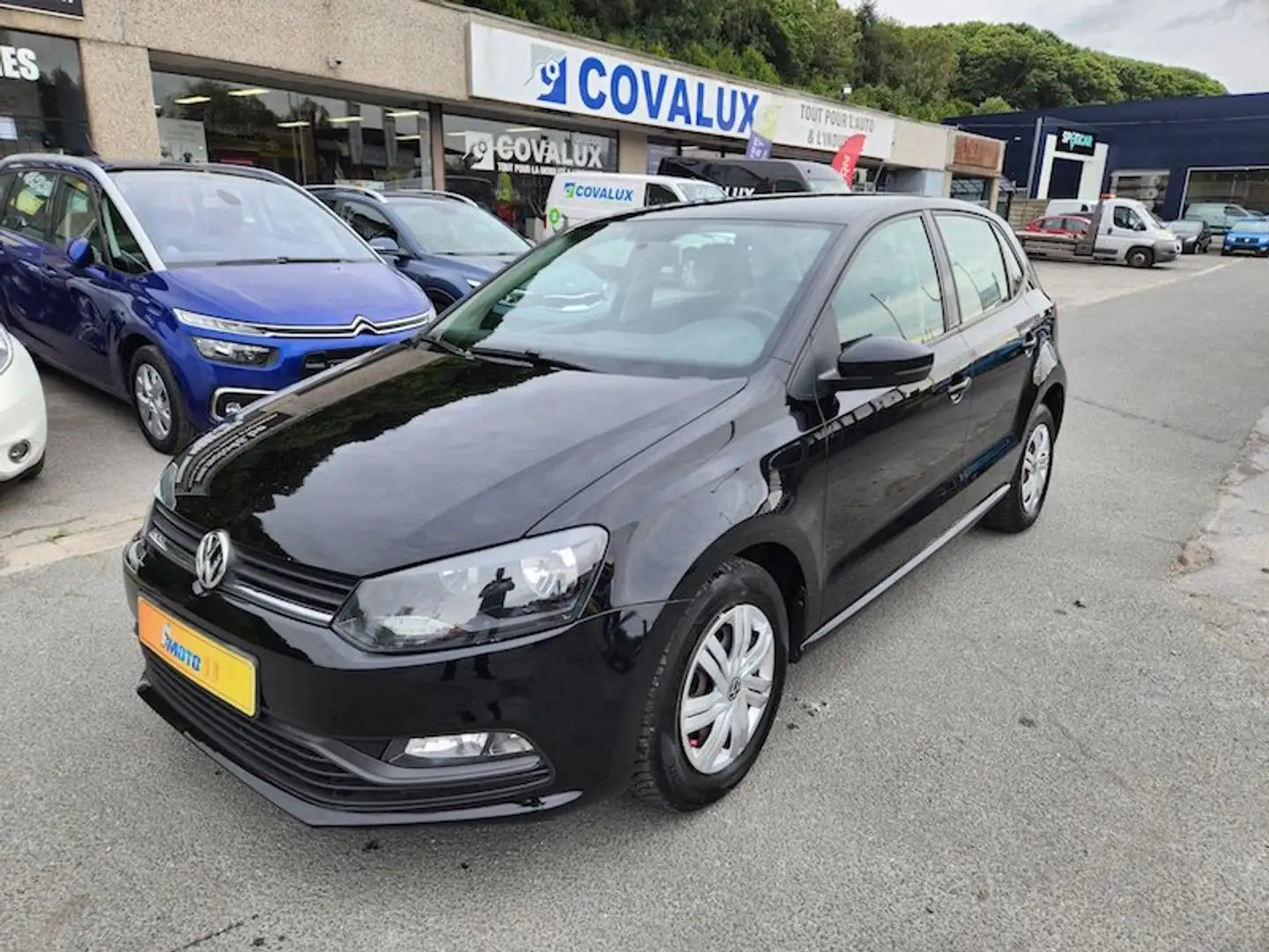 Volkswagen Polo Polo 1.0i Trendline Schwarz - 1