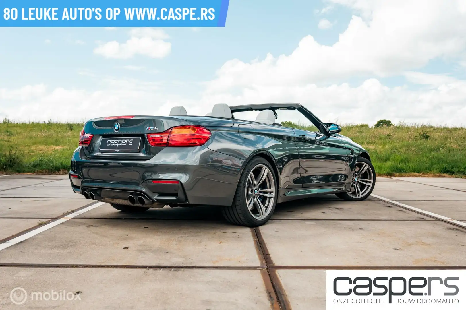 BMW M4 4-serie Cabrio Сірий - 2