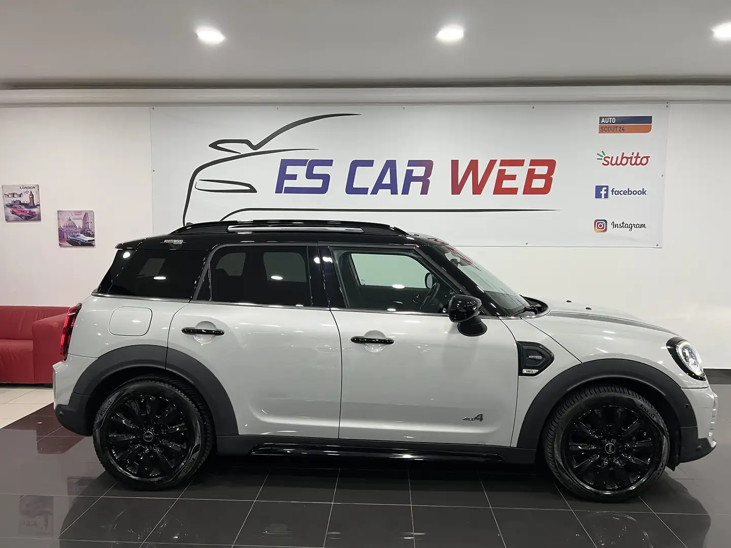 MINI Cooper D Countryman 2.0 Northwood Edition all4 auto 150 cv Weiß - 2