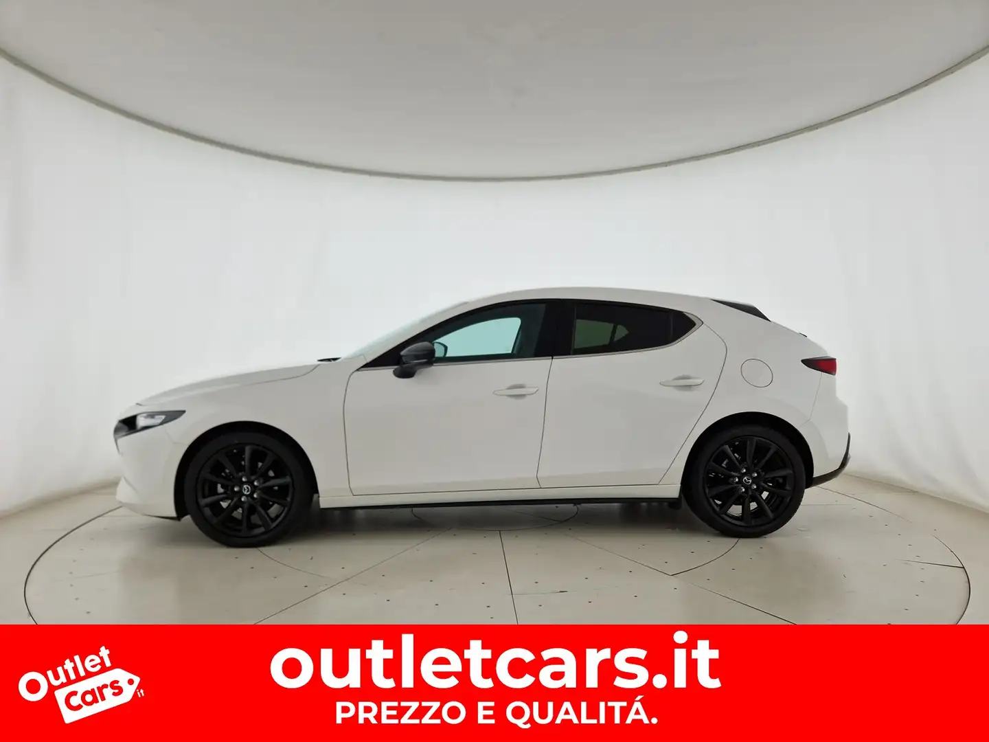 Mazda 3 5p 2.0 m-hybrid homura 122cv Bianco - 2