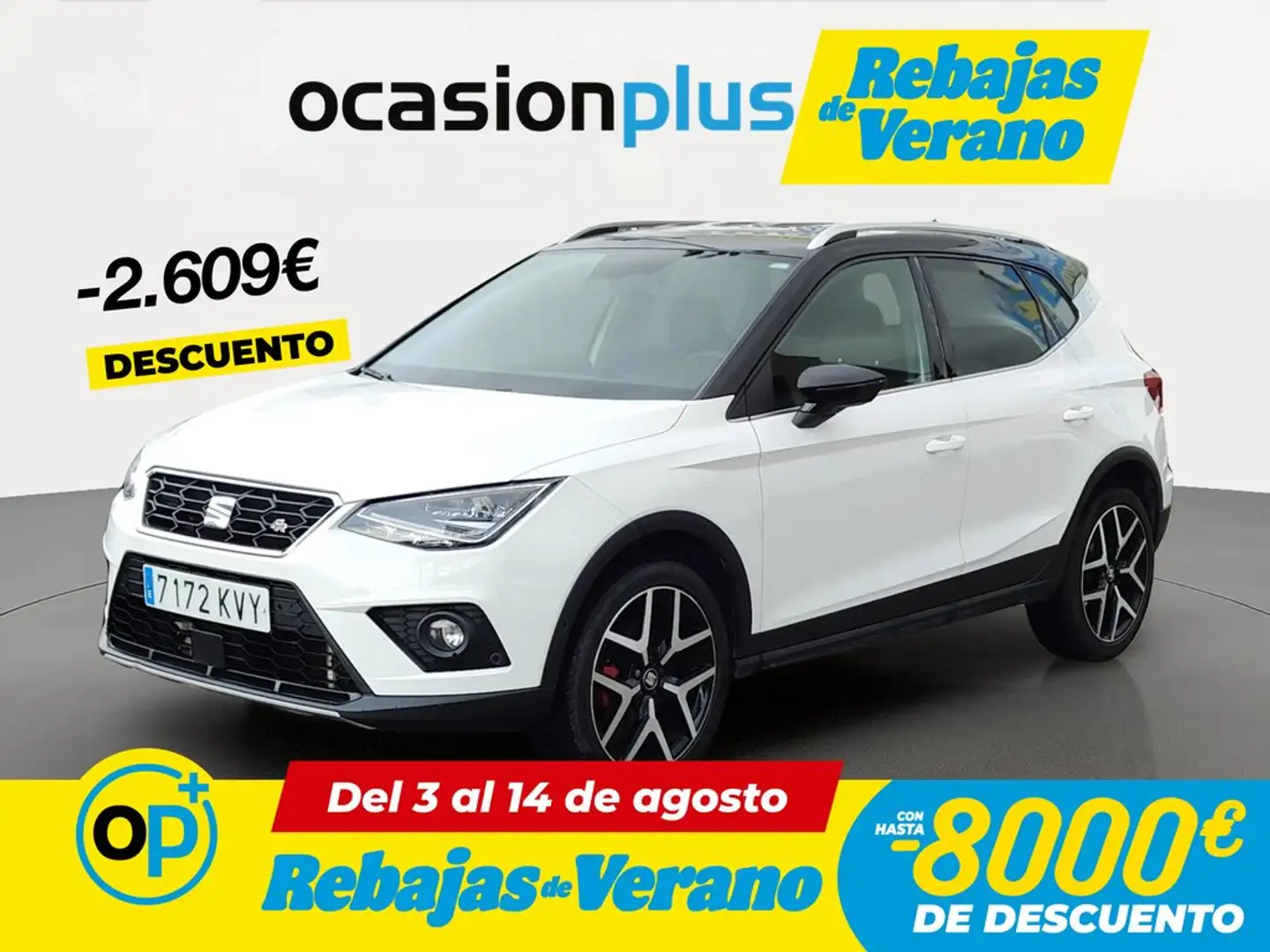 SEAT Arona 1.6TDI CR S&S FR 115 Blanco - 1
