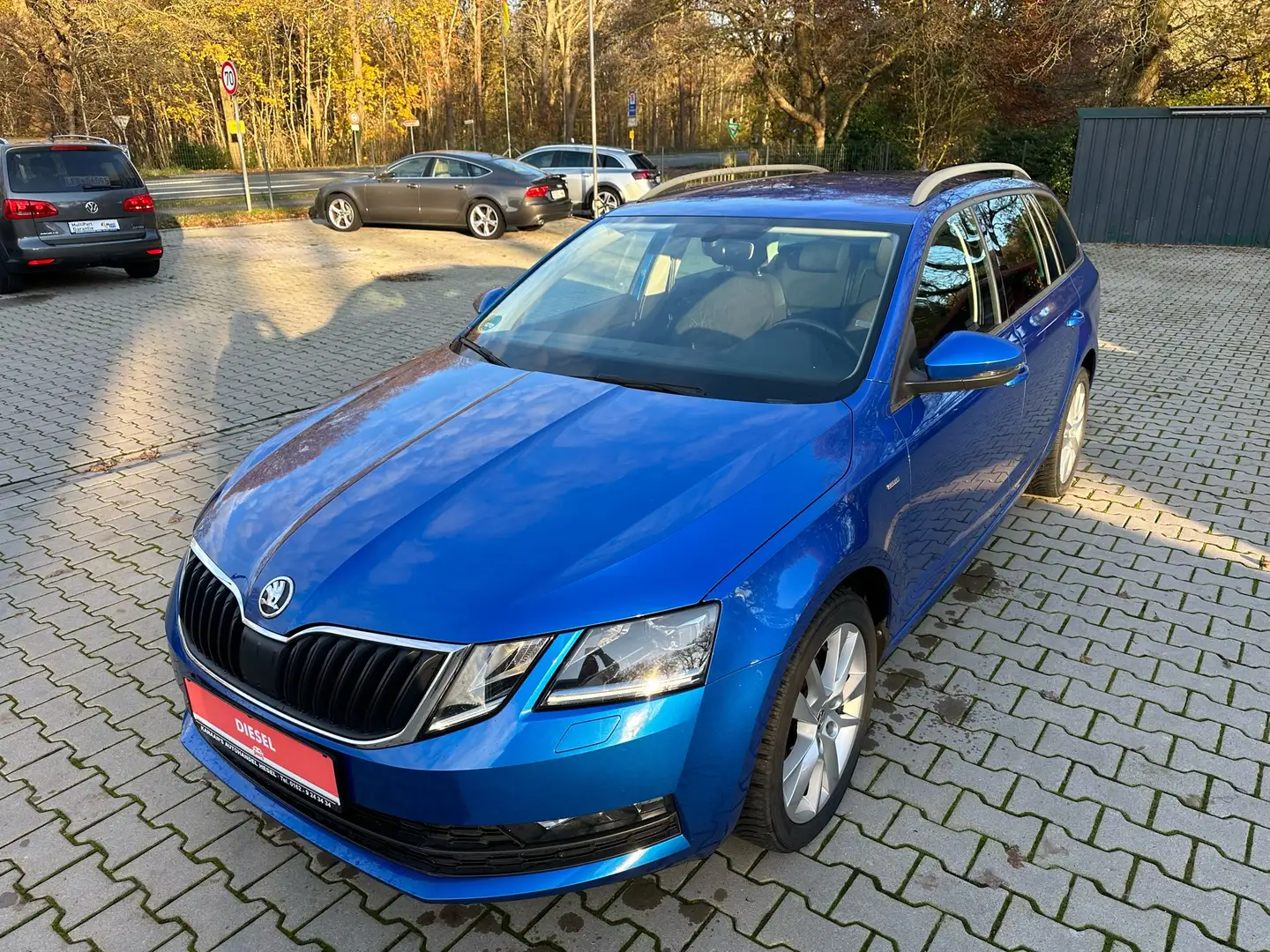 Skoda Octavia Combi 1.6 TDI DSG Clever *** NUR 162.500 KM *** Blauw - 1