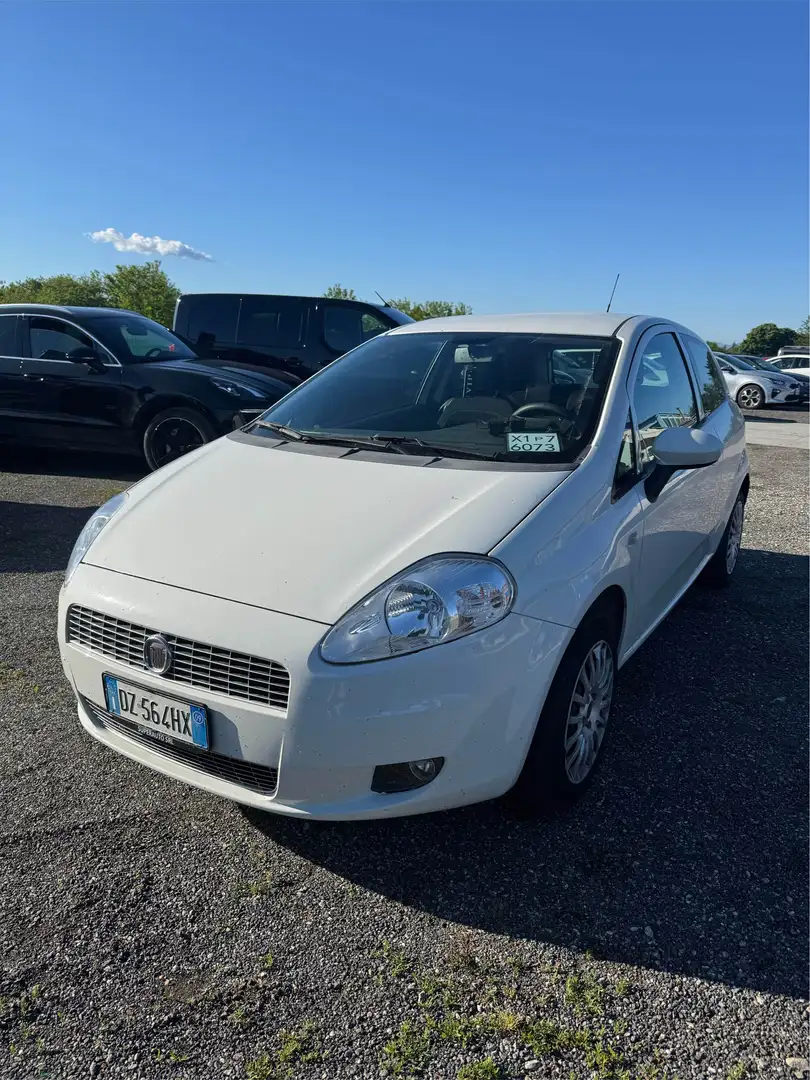 Fiat Grande Punto Grande Punto 1.3 MJT 75cv Weiß - 1