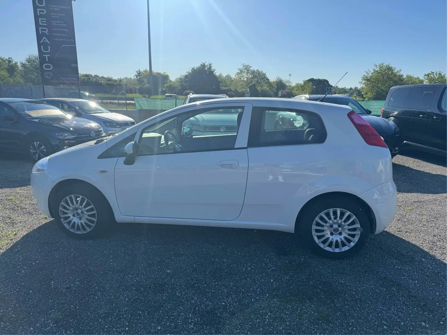 Fiat Grande Punto Grande Punto 1.3 MJT 75cv Weiß - 2