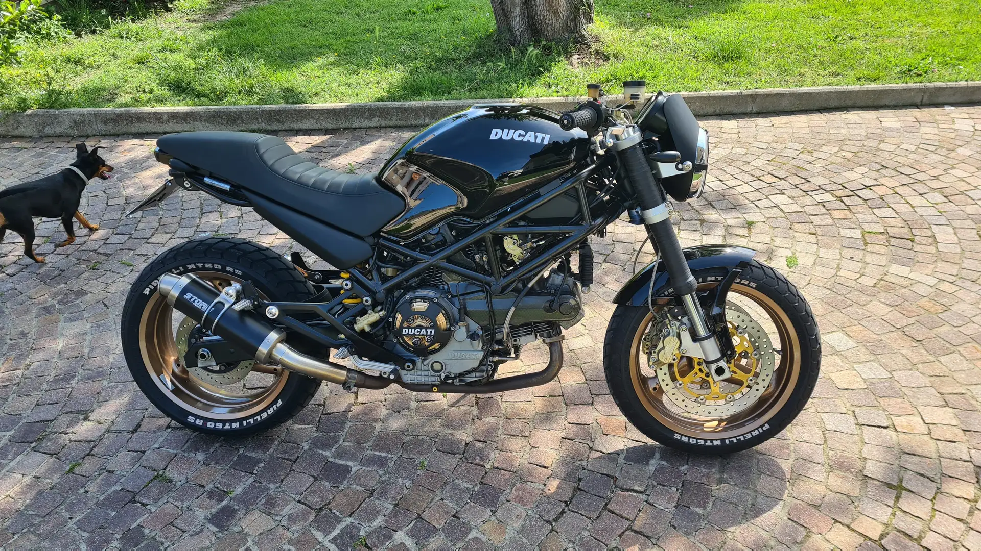 Ducati Monster 1000 Monster 1000 dual sparireersione s nera lucido Zwart - 2