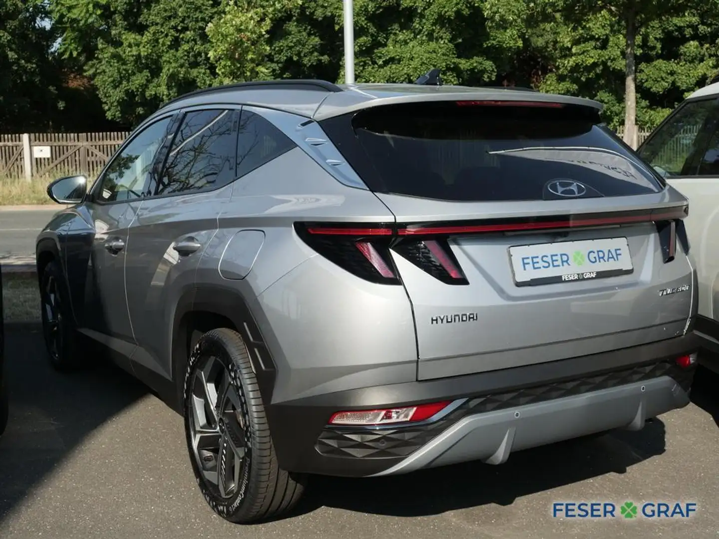 Hyundai TUCSON PRIME LEDER LED NAVI CAM SHZ LHZ CARPLAY Zilver - 2