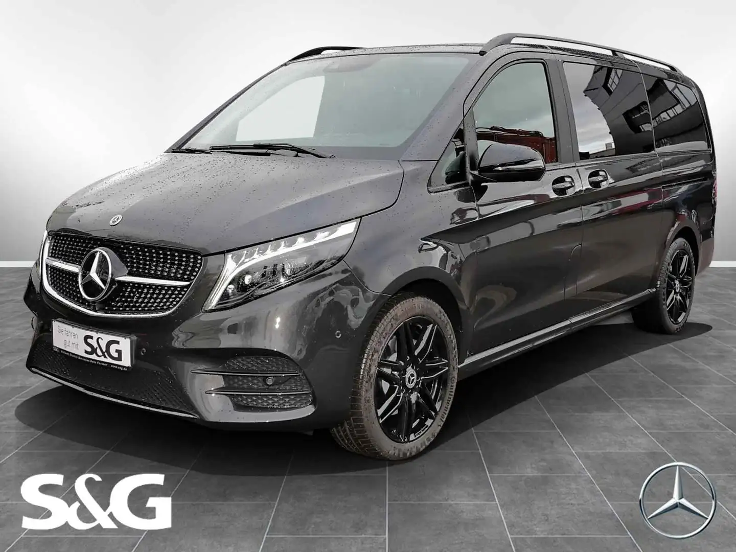 Mercedes-Benz V 250 d Avantgarde EDITION Lang 360°+MBUX+Night Gri - 1