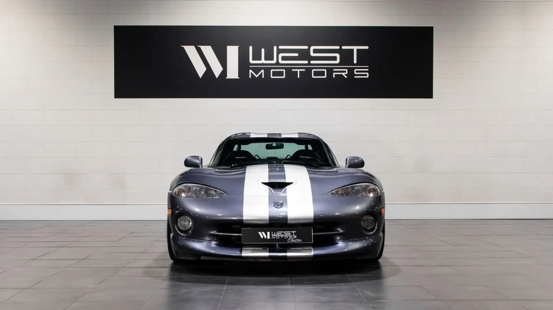 Chrysler Viper Dodge GTS 8.0 V10 384 – FRANÇAISE Steel Grey Jantes Chromes Cuir Grau - 2