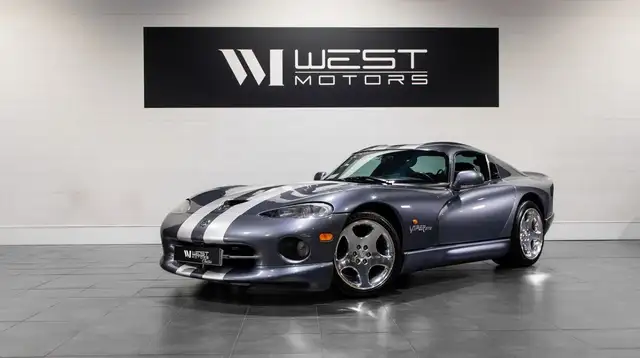 Chrysler Viper Dodge GTS 8.0 V10 384 – FRANÇAISE Steel Grey Jantes Chromes Cuir