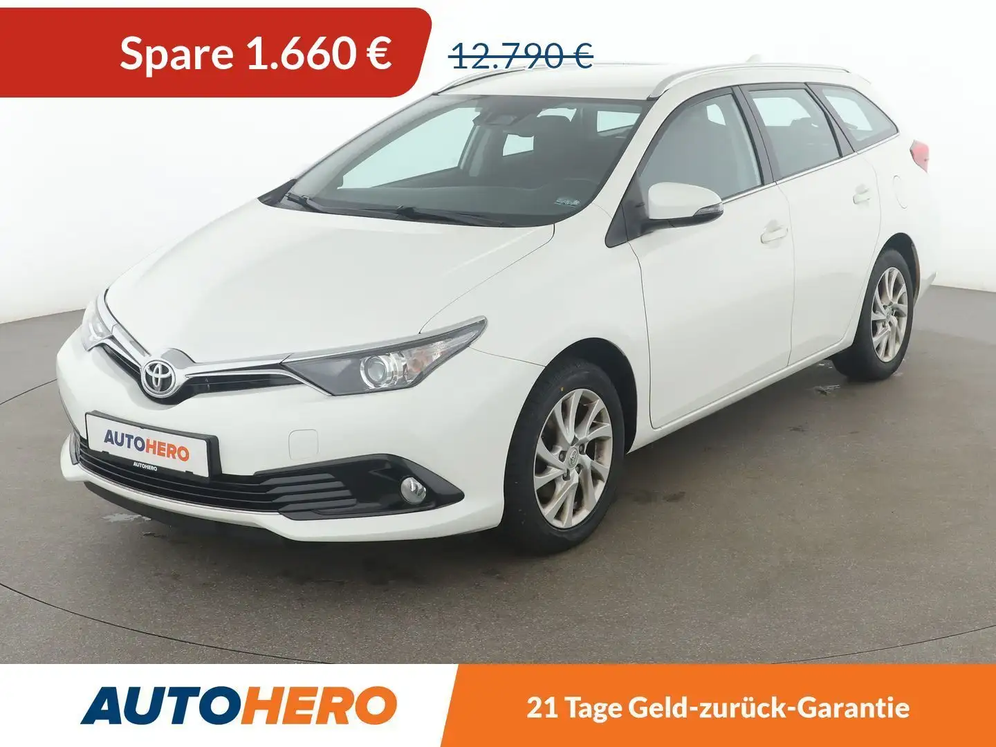 Toyota Auris 1.2 Turbo Comfort *NAVI*CAM*SHZ*TEMPO*ALU* Blanc - 1