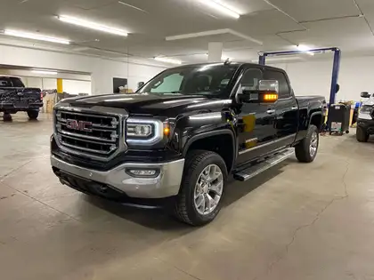Black 2018 GMC Sierra 1500 Pickup Truck Four-Wheel Drive Automatic