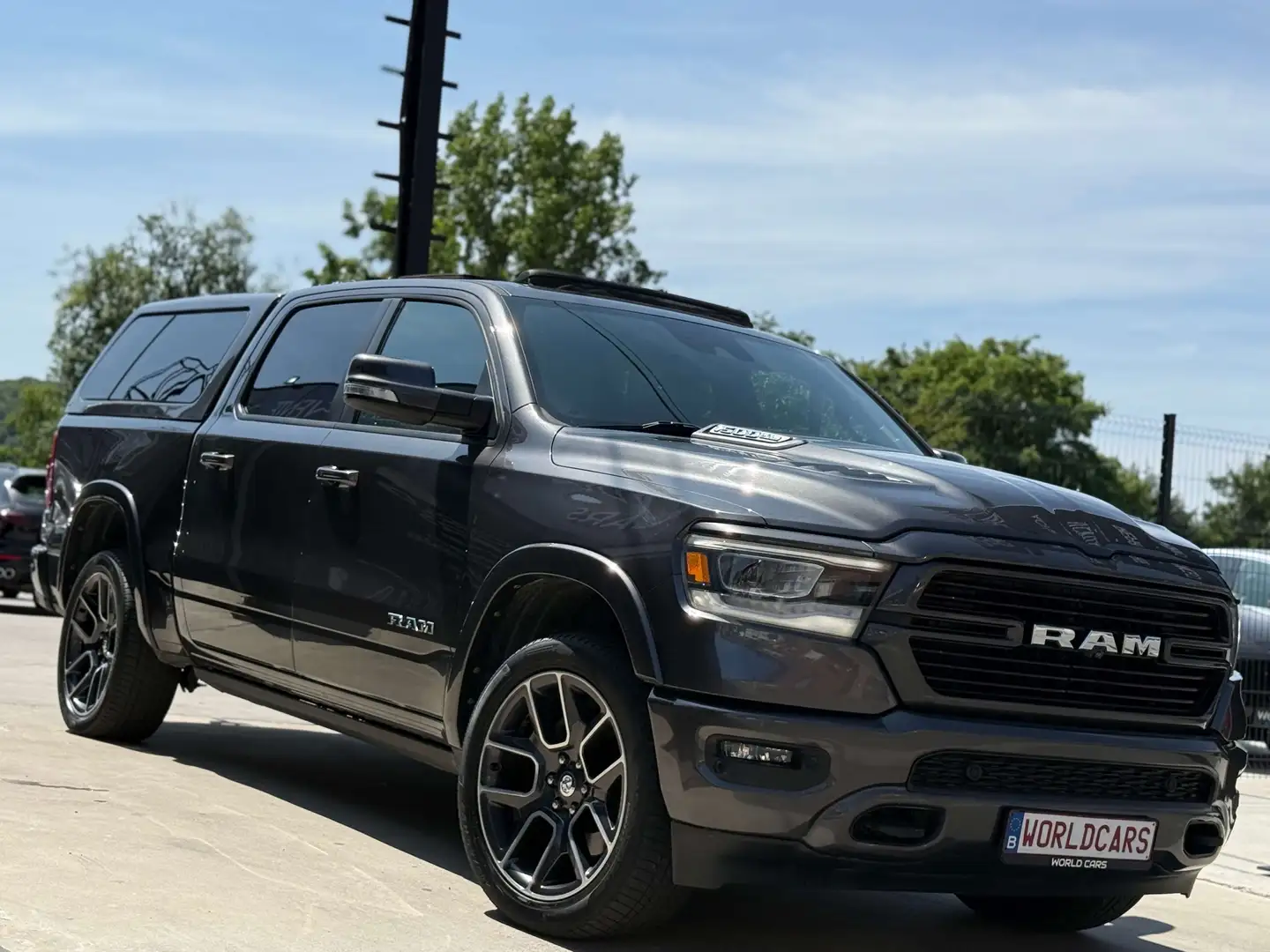 Dodge RAM 5.7i LPG SPORT TVAC*BTWIN TOIT PANO DISTRO FULL OP Noir - 2