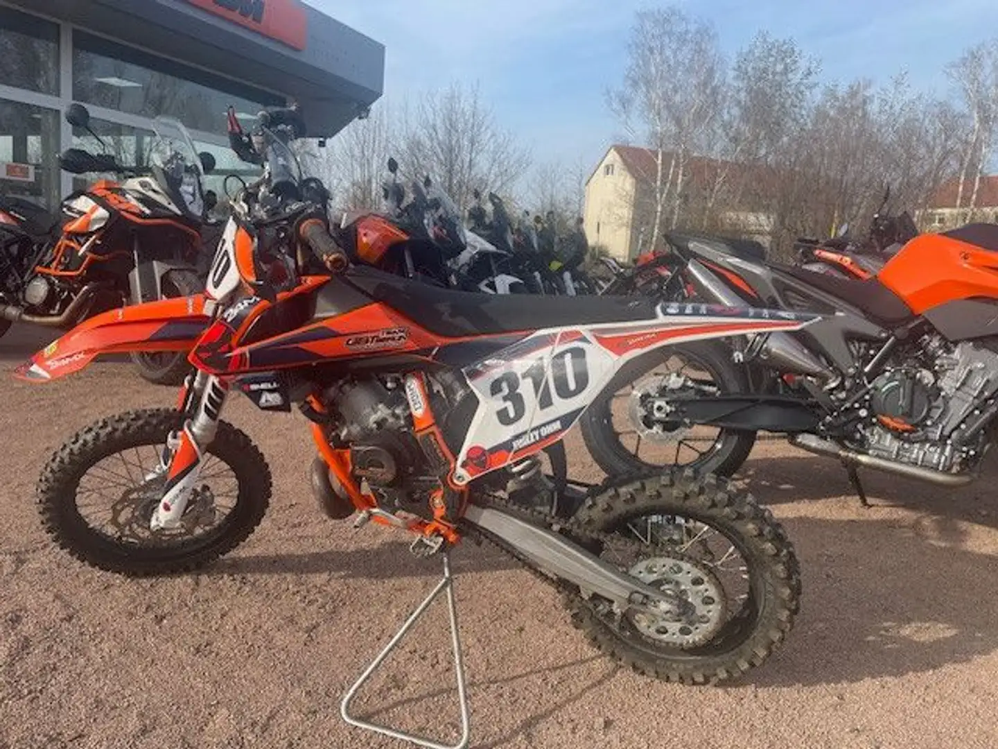 KTM SX65 HGS Anlage Orange - 2