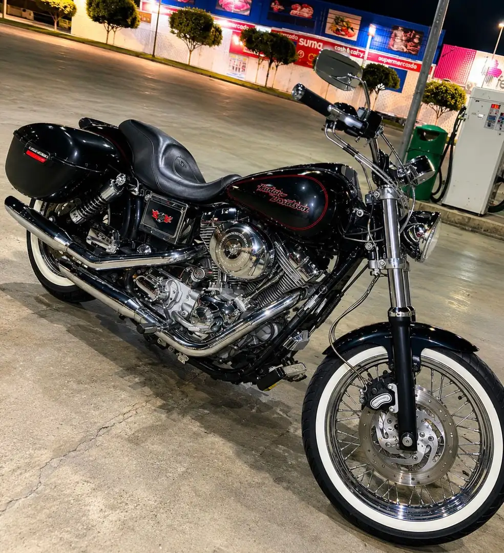 Harley-Davidson Dyna Super Glide Dyna súper glide Custom FXDCI Negro - 1