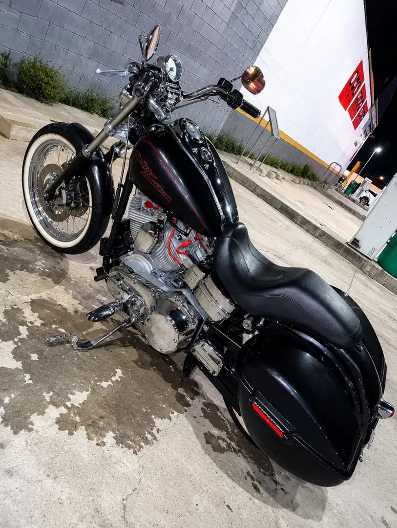 Harley-Davidson Dyna Super Glide Dyna súper glide Custom FXDCI Negro - 2